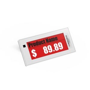 Étiquette de prix électronique Tocvue 2,9 pouces, étiquette de prix numérique et ESL pour supermarchés et magasins de détail - Product Image 2