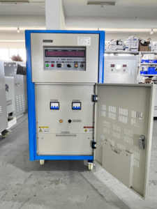 แหล่งจ่ายไฟ AC 220V 50Hz 60Hz แรงดันสูง ปรับความถี่ได้ สำหรับห้องปฏิบัติการ โปรแกรมได้ 115V 400Hz ตัวแปลงความถี่แบบปรับได้ MZH-1C - Product Image 2