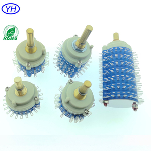 Interruptores Rotatorios de Alta Calidad Chiefdom RS38 con Eje Ranurado de 2, 3, 4, 5, 6, 7, 8, 9 Polos, 6, 8, 12, 21, 22, 23, 24 Posiciones, 38 mm, 23 Posiciones - Product Image 1