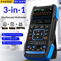 FNIRSI New Upgrade 2C53T High-Speed Dual Channel 50M Digital Oscilloscope Multimeter Signal Generator