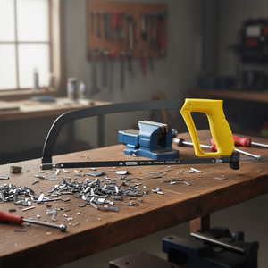 Sierra de mano Stanley 24T X 12 de acero al carbono flexible para cortar metal - Product Image 3