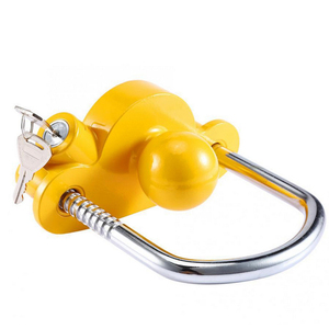 Bloqueo de <span class=keywords><strong>remolque</strong></span> de coche, yate, conector RV, gancho de <span class=keywords><strong>remolque</strong></span>, cubierta de <span class=keywords><strong>bola</strong></span> en forma de U, bloqueo de aleación de aluminio antirrobo - Product Image 3