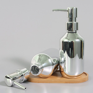 Chai Dầu Gội Đầu Bạc 300Ml 500Ml Mạ Điện Logo Tùy Chỉnh Với Giá Rẻ Chai Thiết Kế Sang Trọng Cho Khách Sạn Gia Đình - Product Image 4