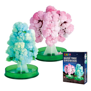 EPT Crystal Plantation Diyscientific <span class=keywords><strong>Chimie</strong></span> Experiment Science Toys Grow and Crystallize Stem Small Set Diy Christmas Tree - Product Image 1