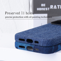 DL casing desainer merek mewah denim gaya retro 15Promax casing ponsel untuk iphone15pro 14pro max 13pro 12 11 Jalan chic keren