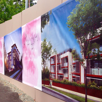 Rouleau de bannière PVC laminé à froid brillant 230 GSM, 1-3,2 m, écologique, résistant aux UV et à l'eau, pour impression publicitaire