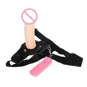 Bestseller Vib rating Strap on Harness Sexspielzeug Frauen Dildo - Product Image 2