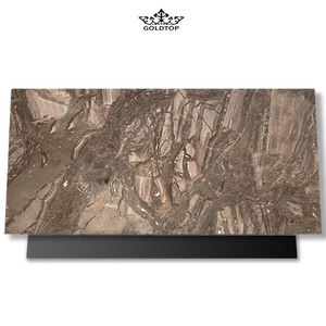 Goldtop Nouvelle dalle de marbre brun de <span class=keywords><strong>Venise</strong></span> surface polie pierre naturelle de luxe pour la décoration des murs et des sols du hall de l'hôtel - Product Image 1