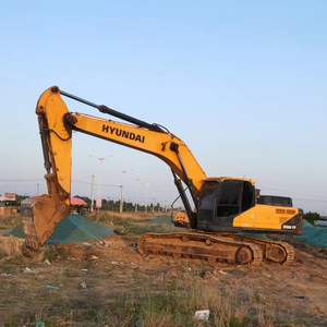 Excavatrice Hyundai 350Lvs d'occasion, 35 tonnes, pelle hydraulique, moteur Hyundai, soupapes Kawasaki, pour l'exportation - Prix bas, économique - Product Image 4