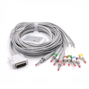 BTLL BTLL-08 LT совместимый кабель EKG с прямым подключением 12-проводной ЭКГ EKG кабель