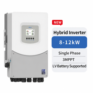 Inversor Solar Híbrido <span class=keywords><strong>Deye</strong></span> SUN-8/10/12K-SG06LP1-EU-BM3 de <span class=keywords><strong>8kw</strong></span>, 10kw, 12kw Monofásico, Compatible con Baterías de Baja Tensión, 3 MPPT - Product Image 1