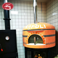 Four à bois chinois personnalisable, four indépendant pour la cuisson du pain et des pizzas