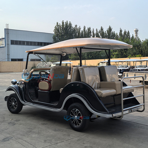 Auto Elettrica Retrò di Lusso Omologata per la Circolazione Stradale, 6-8 Posti, Auto Classica Vintage, Auto VIP di Alta Gamma per Ricevimenti - Product Image 6