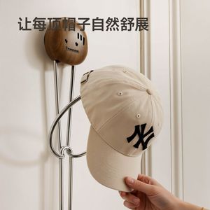 Diy Pebble Hat Rack Suction Cup Hook Round Over Door Storage For Hats Scarves Bags No Drill Installation - Product Image 2