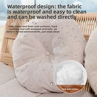 Conjunto de Sillón Reclinable de Mimbre con Estructura de Acero, Estilo Chino Moderno, para Jardín, Balcón, Hogar, Protección Solar