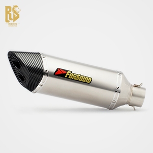RS Tubo de Escape de Fibra de Carbono para Motocicleta con Salida Doble para Modelos <span class=keywords><strong>CBR</strong></span> 500 800NK T 700 752S <span class=keywords><strong>500F</strong></span> - Product Image 3