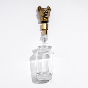 Flacon de parfum transparent à motif zodiacal, flacon distributeur de cosmétiques, flacon échantillon en verre avec pulvérisateur à pression, flacon vide - Product Image 3