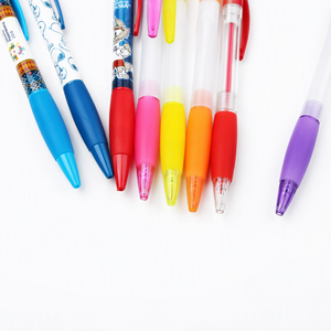 Bolígrafo retráctil de plástico con película de transferencia térmica, logotipo personalizado, piezas de color personalizadas, impresión en seda, bolígrafos personalizados para promoción al por mayor - Product Image 3