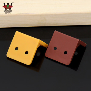 Disway Plastic <b>Corner</b> <b>Brackets</b> L-Shaped Furniture Shelf Supports Wall Mount Non-Detachable Cabinet Hardware - Product Image 4