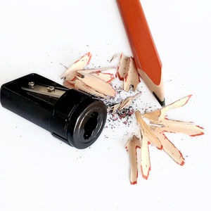 Coupe-<span class=keywords><strong>crayon</strong></span> manuel portable en plastique pour affûter les crayons à bois plats - Product Image 6