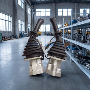 掘削機ジョイスティックハンドル制御ボタン付き油圧コントローラージョイスティック - Product Image 5