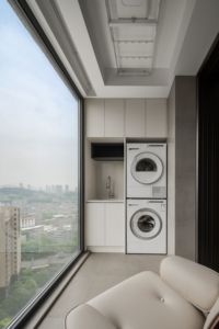 Stile semplice bianco e nero pannello balcone Cabinet colore abbinamento <span class=keywords><strong>mobili</strong></span> <span class=keywords><strong>per</strong></span> soggiorno di famiglia - Product Image 2