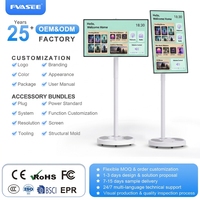 Tablette professionnelle réglable pour l'apprentissage des réunions 2k Streaming TV rotative complète 120Hz LED HDTV Portable pour les sessions chaudes
