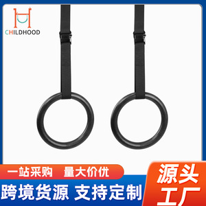 ห่วงยิมนาสติก วัสดุ ABS เส้นผ่านศูนย์กลางภายนอก 23 ซม. รับน้ำหนักได้ 300 กก. สำหรับการฝึกออกกำลังกายทั้งในร่มและกลางแจ้ง - Product Image 5