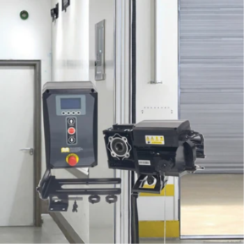 Modern Design C60 Industrial-Grade Sectional Garage Door Opener Smart Motorized Remote-Controlled Overhead Door