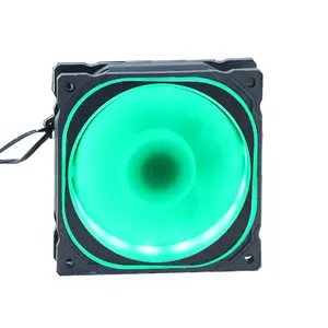 Dongguan fabrika özel 4 bakır ısı boruları 120mm soğutucu Fan RGB oyun CPU soğutucu için PC bilgisayar