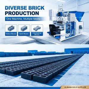 Máquina Automática para Fabricar Bloques de Hormigón QMY12-15, Sin Paletas, Fabricante de Ladrillos Huecos Móviles, <span class=keywords><strong>Precio</strong></span> de Fábrica - Product Image 5