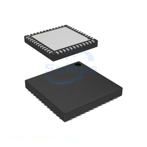 Componente de chip electrónico CY8C20666AS-24LQXIT 48 UFQFN con pines expuestos, distribuidor autorizado - Product Image 1