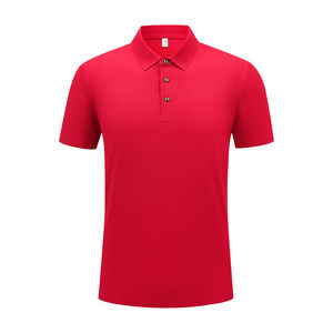 Camisa Polo de Manga Corta, Color Sólido, Nailon de Secado Rápido, Ropa de Trabajo de Verano, Uso Diario - Product Image 3