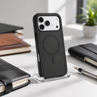 Casing Ponsel Magnetik Tangguh untuk iPhone 18 17 Pro Anti Benturan TPU PC Hybrid Armor Cover Grosir