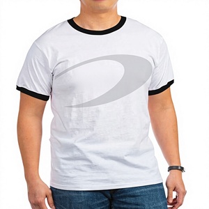 เสื้อยืดผู้ชายผ้าซาตินคอตตอน 100% พิมพ์ลายตามสั่ง คุณภาพสูง บริการ OEM คอวี ทรงเข้ารูป เสื้อลำลองฤดูร้อน - Product Image 6