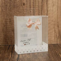 Benutzer definierte Verpackung Clear Acetate PVC PET PP Transparente Kunststoff box Geschenk verpackung Weihnachts geschenk box