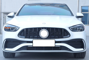 Calandre W206 GT pour <span class=keywords><strong>Mercedes</strong></span> Benz <span class=keywords><strong>Classe</strong></span> C W206 C206 Facelift C63 AMG Calandre avant 2020 <span class=keywords><strong>2022</strong></span> - Product Image 2