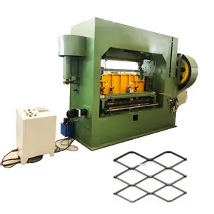 expanded metal wire mesh machine / 0.75mm aluminum foil expanded mesh machine