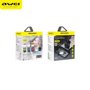 Awei T1 Pro Auriculares Inalámbricos <span class=keywords><strong>al</strong></span> <span class=keywords><strong>por</strong></span> <span class=keywords><strong>Mayor</strong></span> V5.4 <span class=keywords><strong>Pods</strong></span> Pro 2 Auriculares Intrauditivos 3 Auriculares Inalámbricos con Batería LED JL Personalizables - Product Image 6