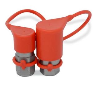 Conjunto de Acopladores Hidráulicos de Conexión Rápida Blince con Rosca NPT de 1/4 Pulgada y Cara Plana de 1/4 Pulgada - Product Image 4
