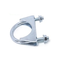 Collier de serrage en U en acier inoxydable robuste de haute qualité (métrique/pouce) pour raccordement automobile et tuyau d'échappement – Vente en gros