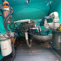 Excavatrice sur chenilles d'occasion Kobelco SK200D du Japon, 20 tonnes, faible nombre d'heures, diesel hydraulique, excellent état, prête à être expédiée FOB