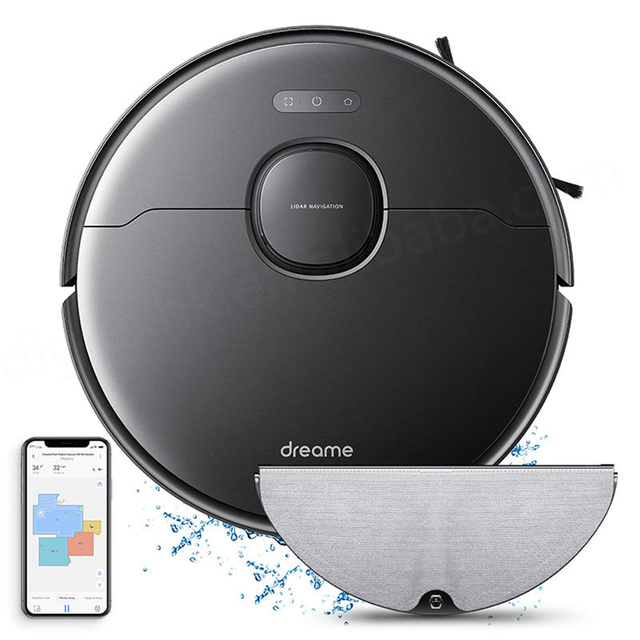 Dreame L10 Pro Obstacle Aviodance Auto-recharge Robot Vacuums Strong Suction Wet and Dry 3D 4000PA Automic Back Electric 5200mah