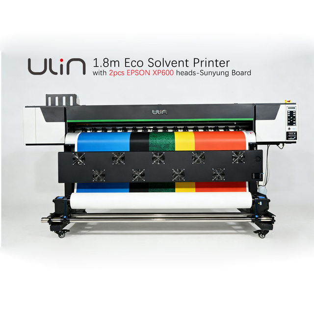 Affordable 6ft Eco Solvent Ink Printer With 2Heads EPSON XP600 for Printing Flex Banner
