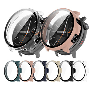 Housse de Protection d'écran à couverture complète Offre Spéciale pour <span class=keywords><strong>Mibro</strong></span> watch <span class=keywords><strong>lite</strong></span> <span class=keywords><strong>2</strong></span> montre PC en verre trempé Film montre étui de protection - Product Image 1