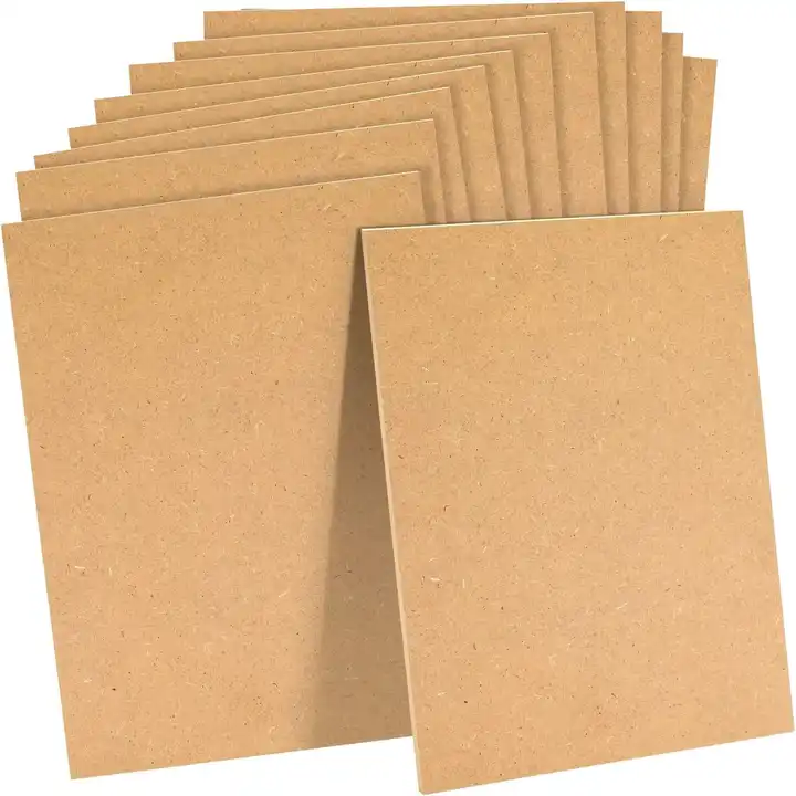 Source RN 3mm Thick Blank MDF Board 1/8 Inch Thick Chipboard Sheets on  m.