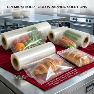 <span class=keywords><strong>Película</strong></span> BOPP Transparente de Alta Calidad con Impresión Personalizada, Antivaho, en Rollo, para Frutas y Verduras Congeladas - Product Image 3