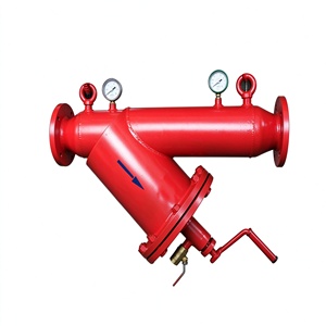 Filtre de canalisation auto-nettoyant en forme de Y à rinçage manuel pour système de nettoyage de conduites d'eau incendie - Product Image 4