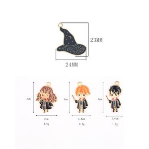 Colgantes Creativos para Mochilas Escolares, Llaveros de Aleación Metálica, Llaveros para Amantes de las Películas de Magia - Product Image 3