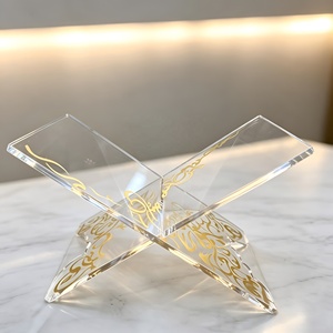 Support de Coran en acrylique personnalisé, support de Coran <span class=keywords><strong>Calligraffiti</strong></span>, décoration islamique, décoration arabe, cadeaux islamiques - Product Image 4